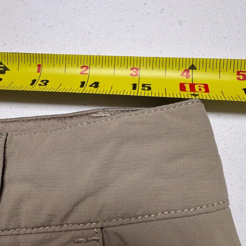 North Face Shorts Mens Large Nylon Hiking Outdoor Zip Cargo‎ Pockets Lightweight